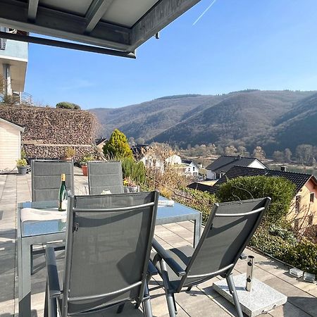 Ferienwohnung Sonnenterrasse, 1-4 Personen, 2 Schlafzimmer, Grosse Terrasse Müden Exterior foto